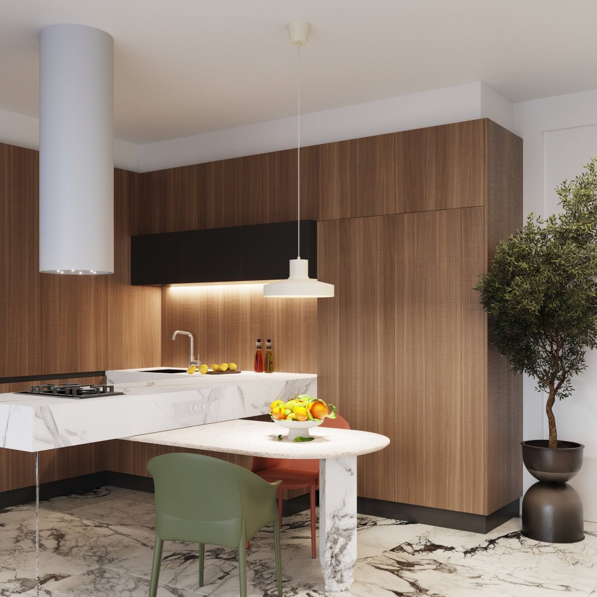 Pendelleuchte "BILO" – Pendelleuchte in Beige | Dexity Lichtdesign