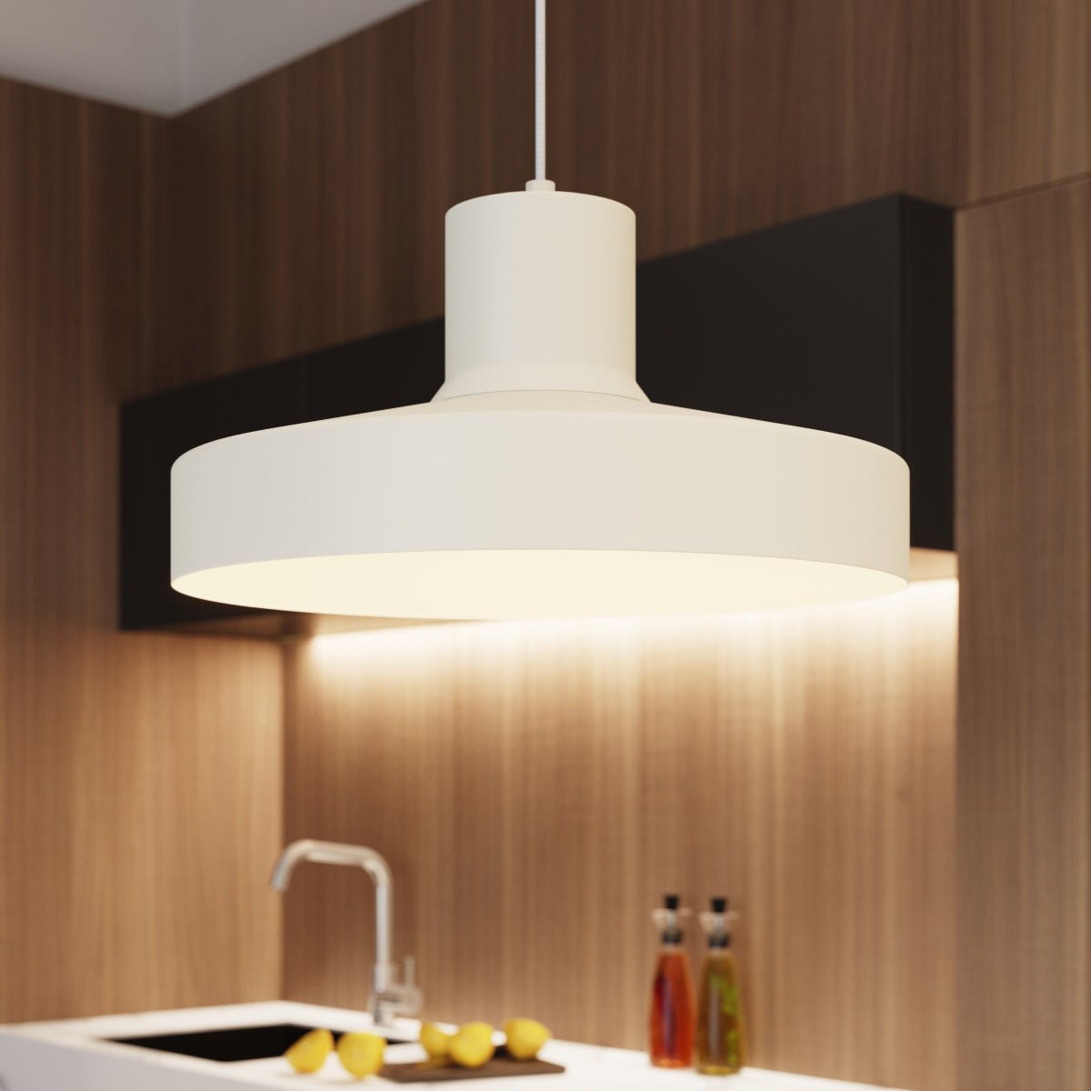 Pendelleuchte "BILO" – Pendelleuchte in Beige | Dexity Lichtdesign