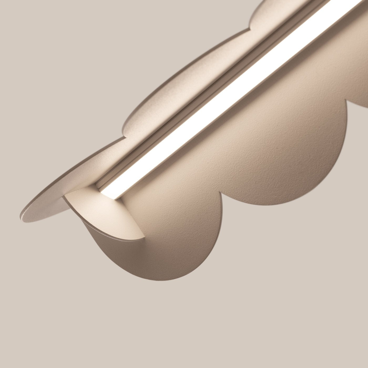 Pendelleuchte "BISCUIT" 3000K – Pendelleuchte in Taupe | Dexity Lichtdesign