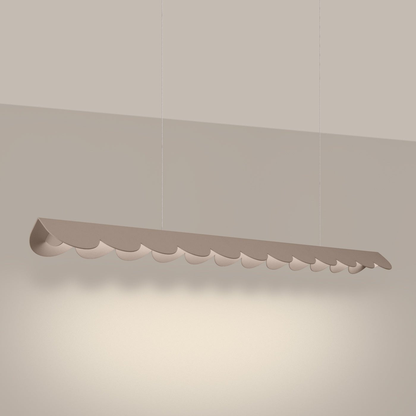 Pendelleuchte "BISCUIT" 3000K – Pendelleuchte in Taupe | Dexity Lichtdesign
