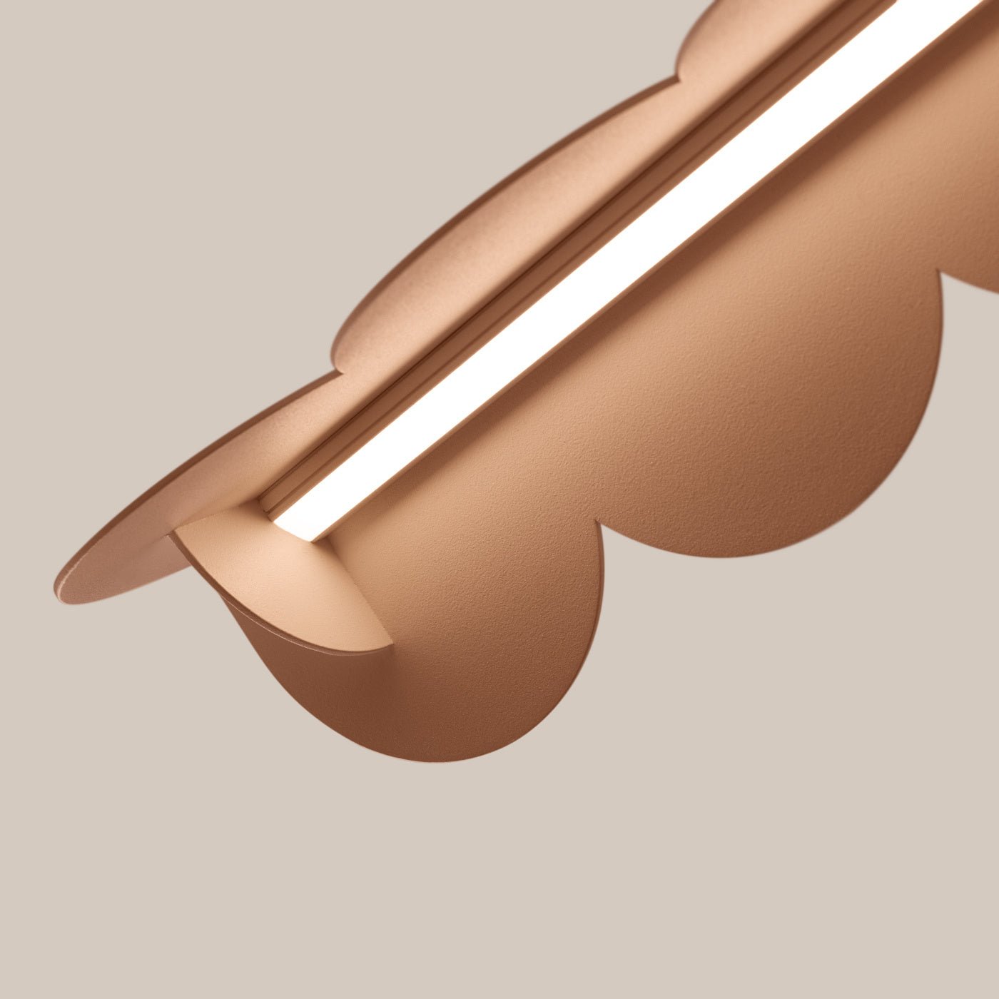 Pendelleuchte "BISCUIT" 3000K – Pendelleuchte in Mokka | Dexity Lichtdesign