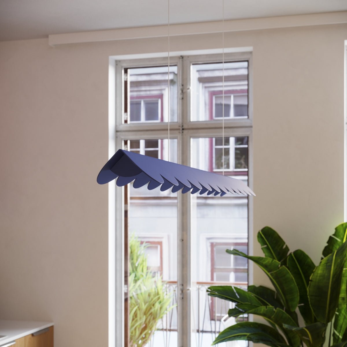 Pendelleuchte "BISCUIT" 3000K – Pendelleuchte in Ultramarin | Dexity Lichtdesign