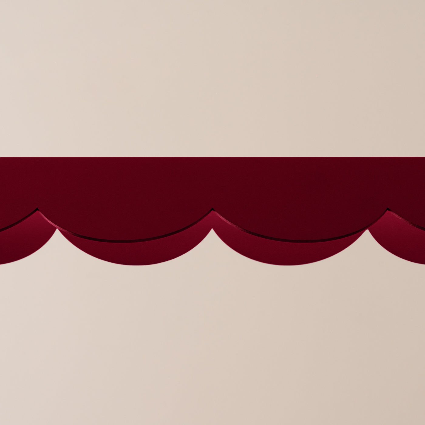 Pendelleuchte "BISCUIT" 3000K – Pendelleuchte in Burgunderrot | Dexity Lichtdesign