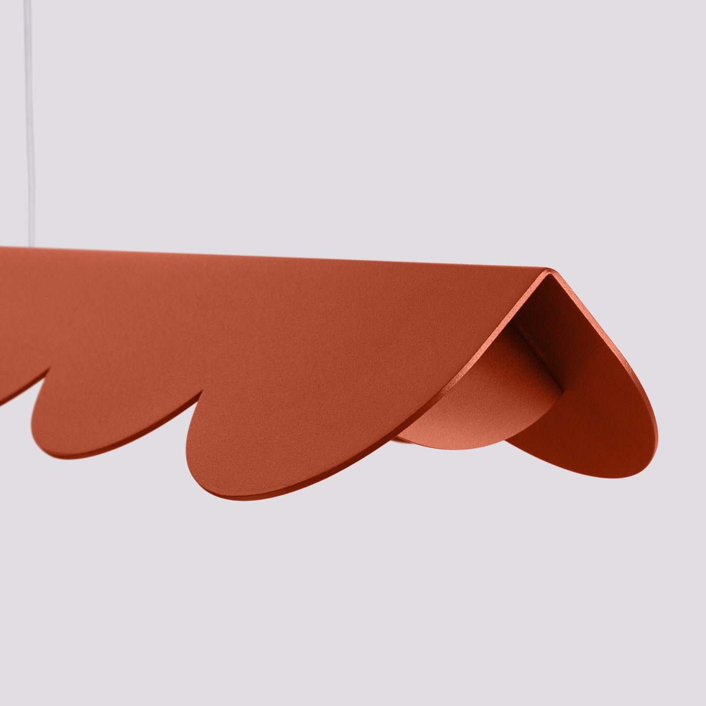 Pendelleuchte "BISCUIT" 3000K – Pendelleuchte in Roter Ocker | Dexity Lichtdesign