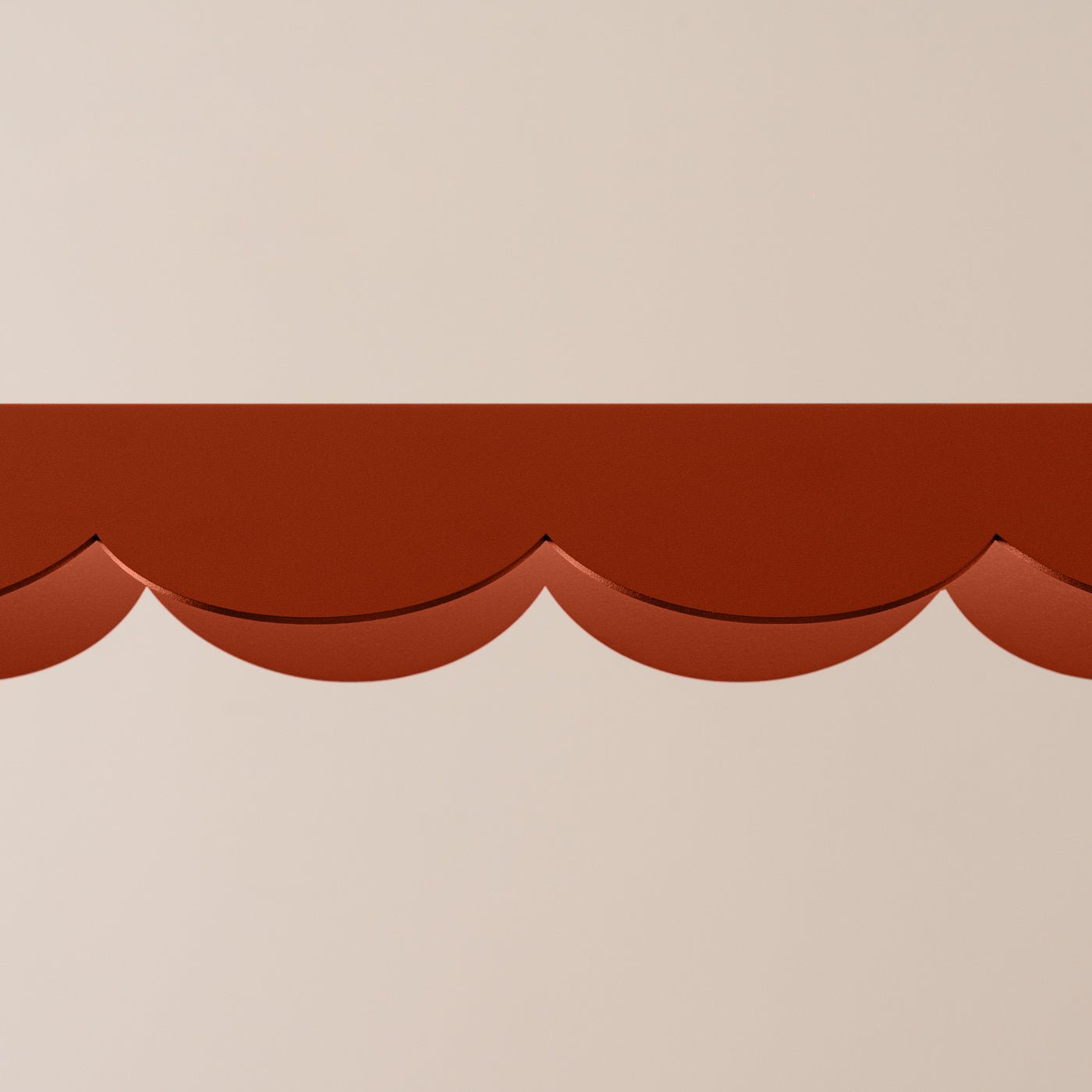 Pendelleuchte "BISCUIT" 3000K – Pendelleuchte in Roter Ocker | Dexity Lichtdesign