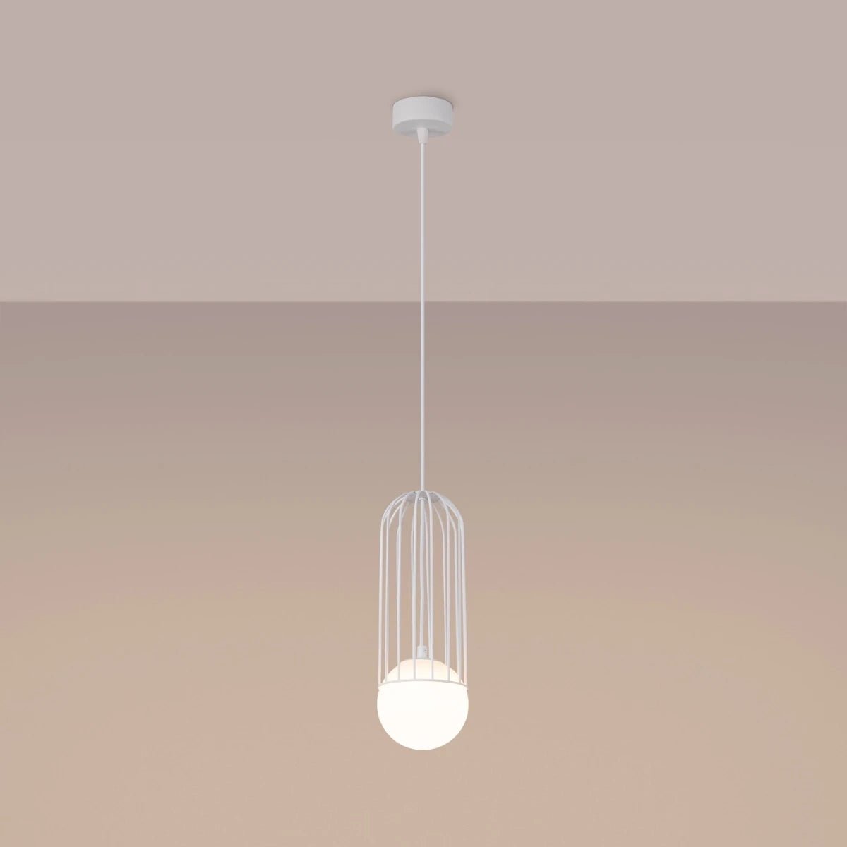 Pendelleuchte "BRINA 1" – Pendelleuchten in Weiß | Dexity Lichtdesign