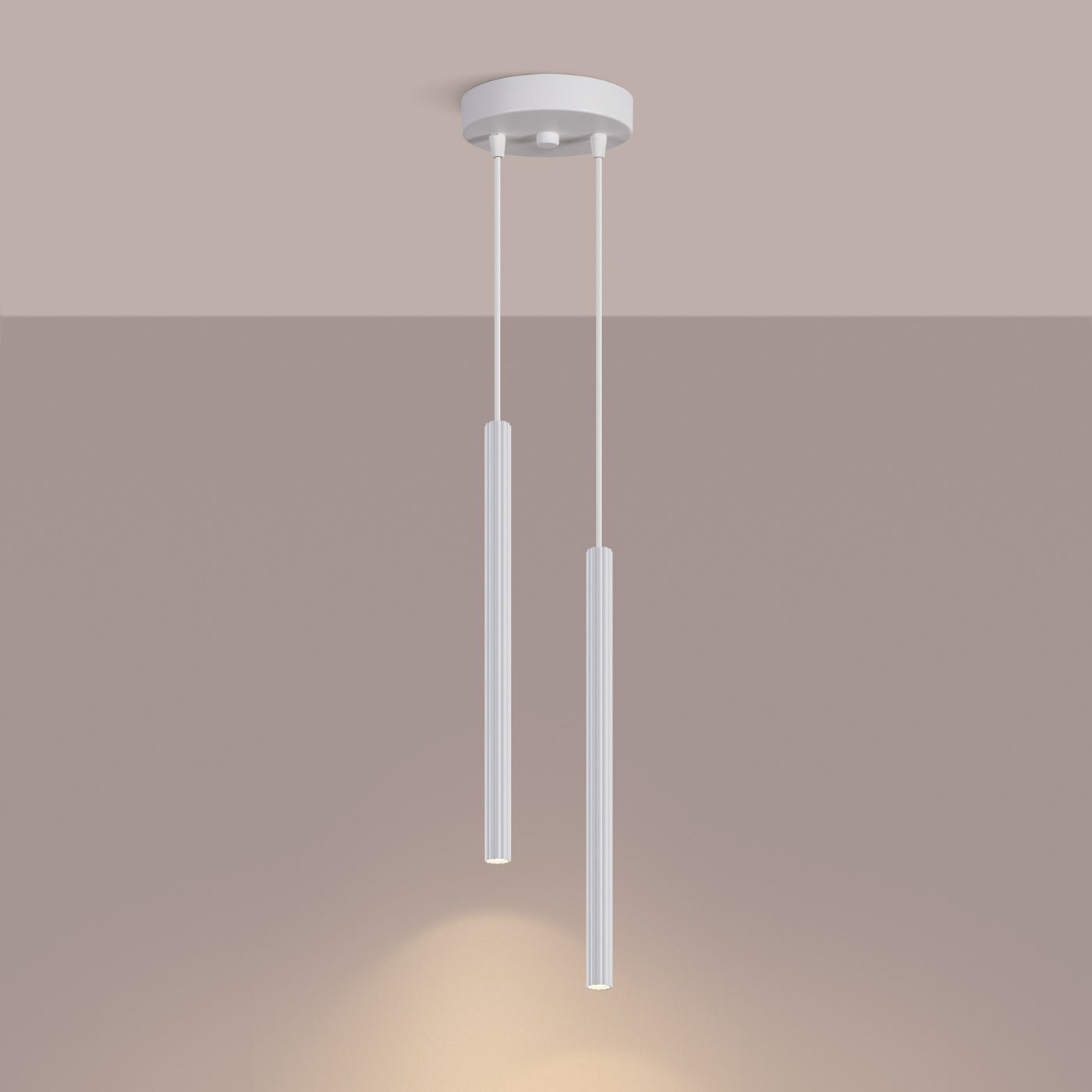 Pendelleuchte "CORA 2P" – in Weiß | Dexity Lichtdesign