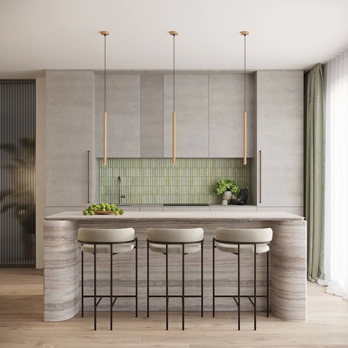 Pendelleuchte "CORA 3P" – Pendelleuchten in Golden | Dexity Lichtdesign