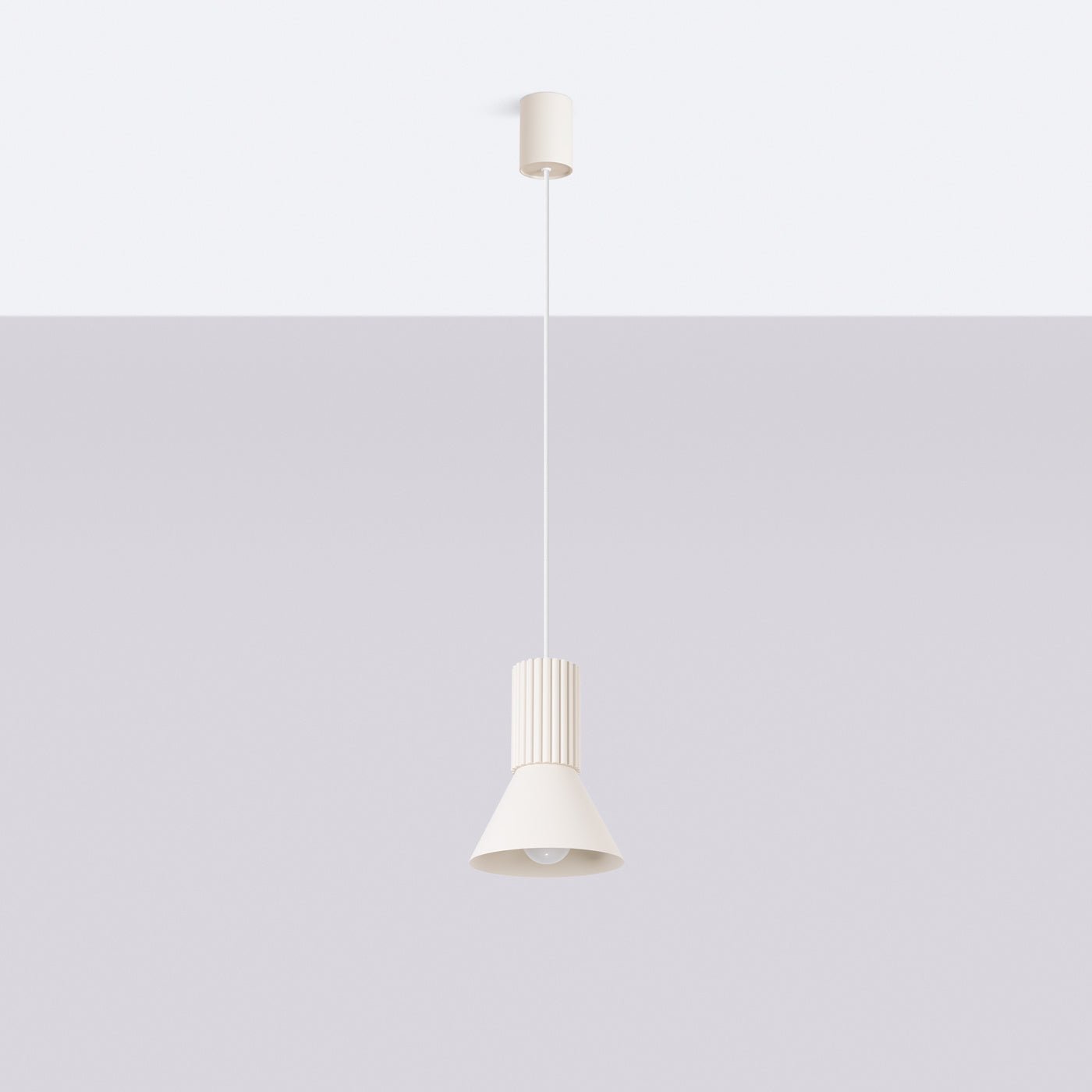 Pendelleuchte "ESTRIA 1" – in Beige | Dexity Lichtdesign