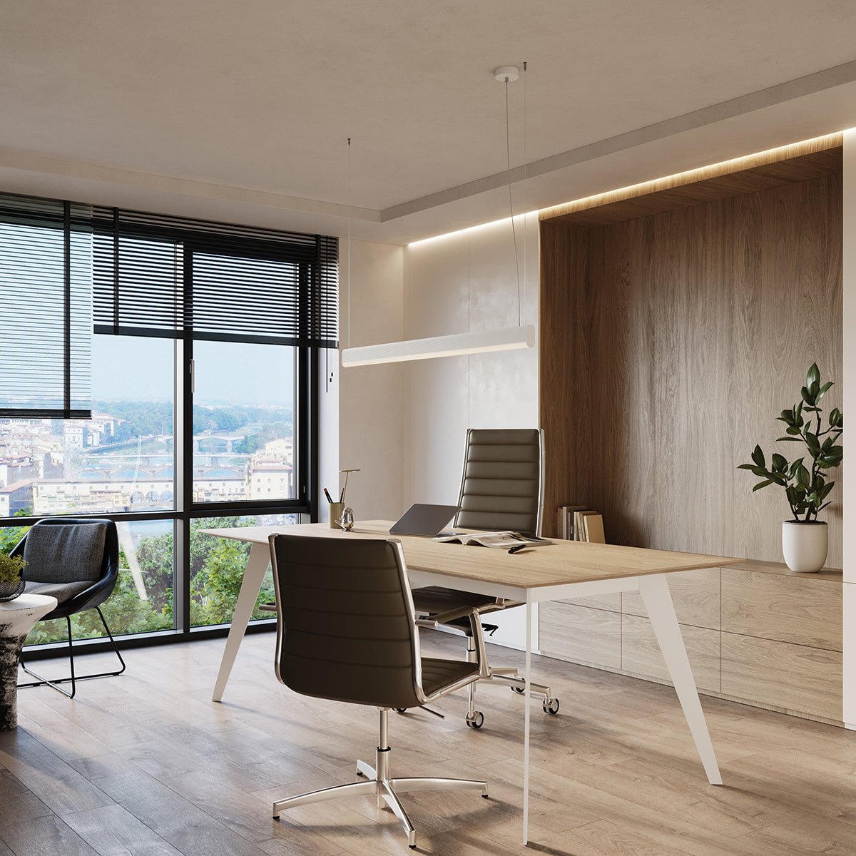 Pendelleuchte "FARGE" 4000K – Pendelleuchte in Weiß | Dexity Lichtdesign