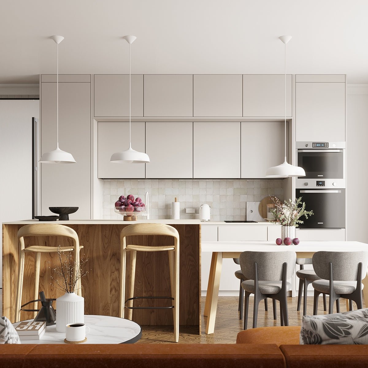 Pendelleuchte "GINA" – Pendelleuchten in Weiß | Dexity Lichtdesign