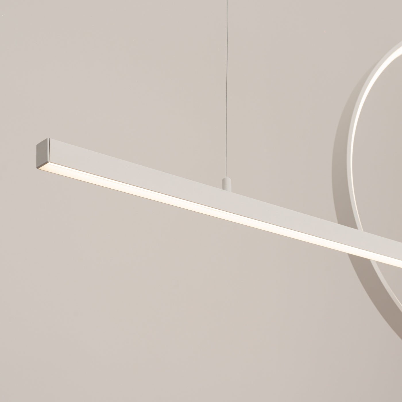 Pendelleuchte "GLAD" 3000K – Pendelleuchte in Weiß | Dexity Lichtdesign