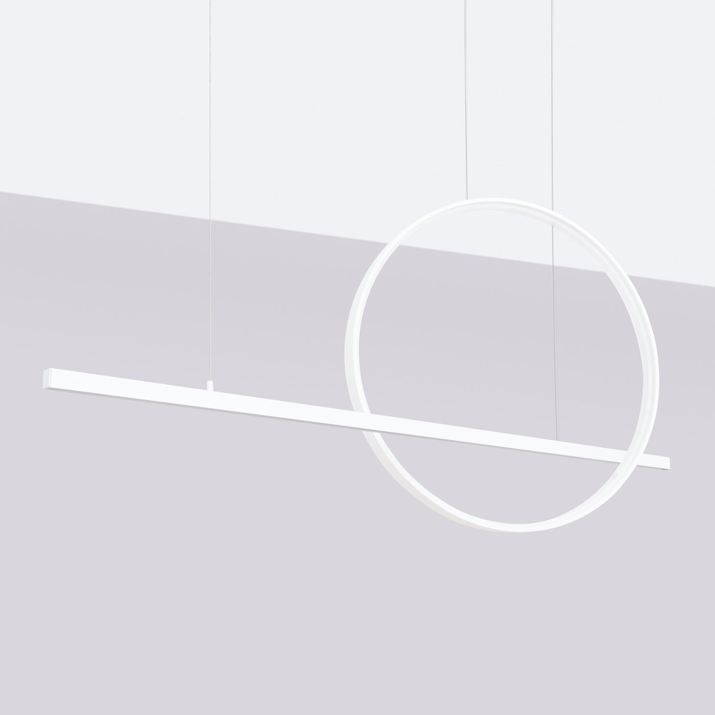 Pendelleuchte "GLAD" 3000K – Pendelleuchte in Weiß | Dexity Lichtdesign