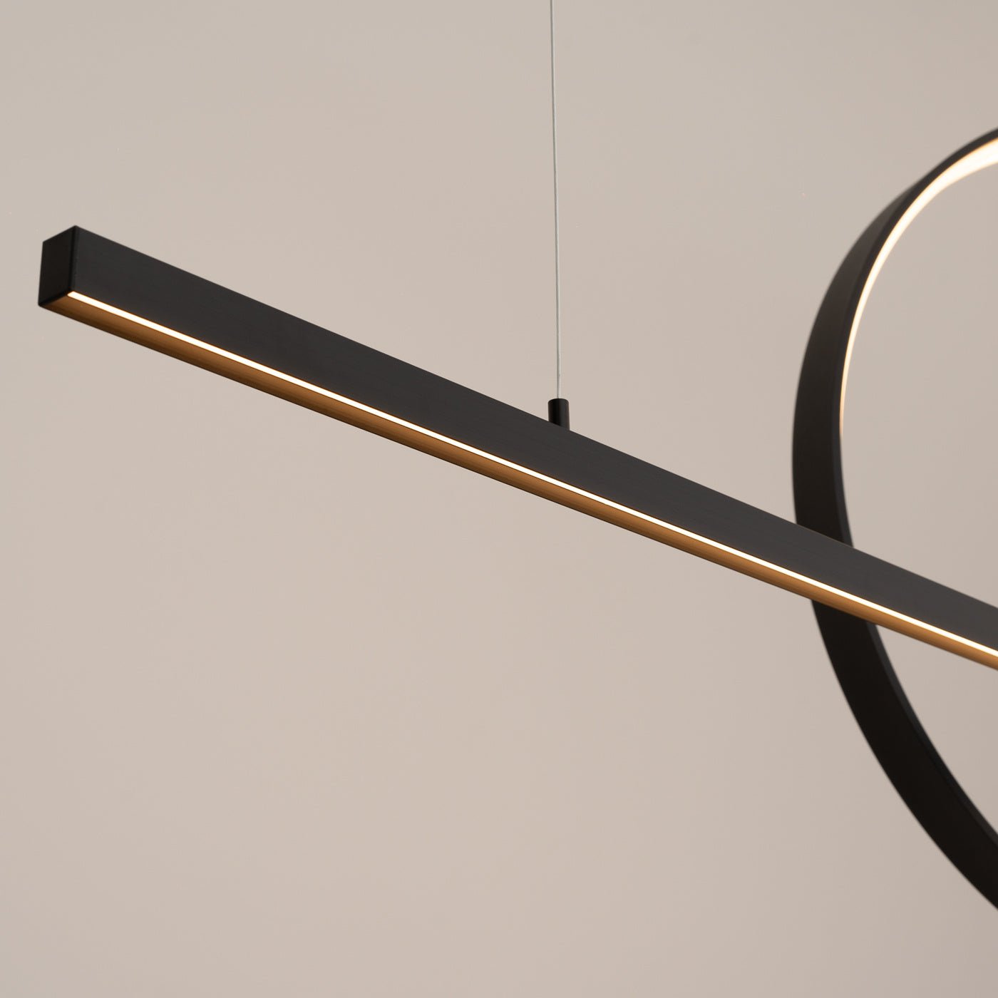 Pendelleuchte "GLAD" 3000K – Pendelleuchte in Schwarz | Dexity Lichtdesign