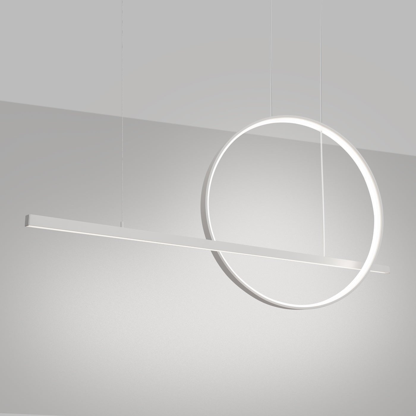 Pendelleuchte "GLAD" 4000K – Pendelleuchte in Weiß | Dexity Lichtdesign