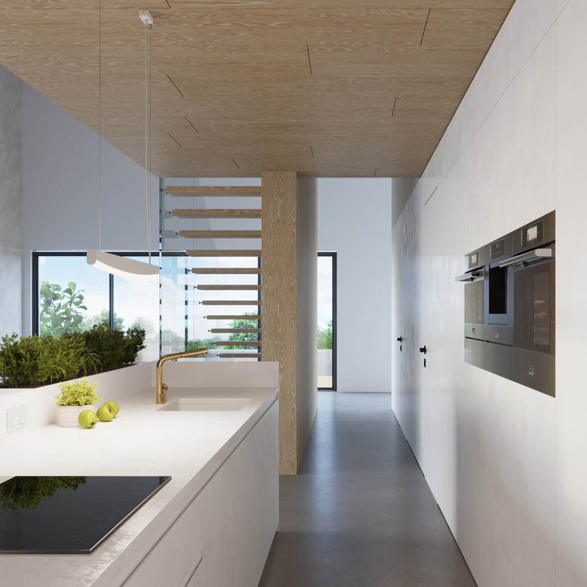 Pendelleuchte "JORUN 120" 4000K – Pendelleuchte in Weiß | Dexity Lichtdesign