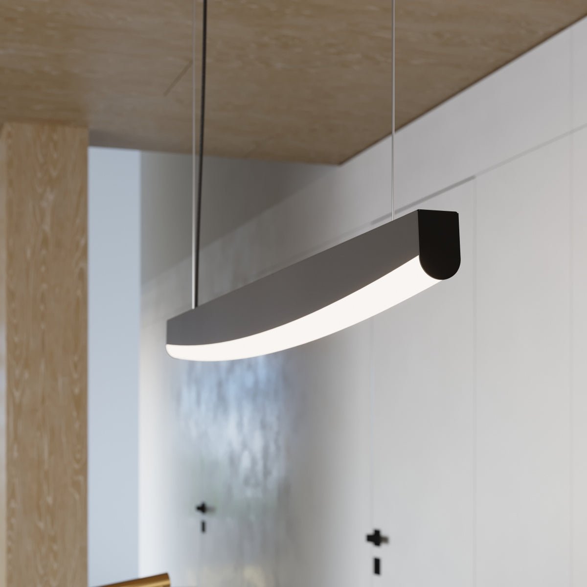 Pendelleuchte "JORUN 120" 4000K – Pendelleuchte in Schwarz | Dexity Lichtdesign