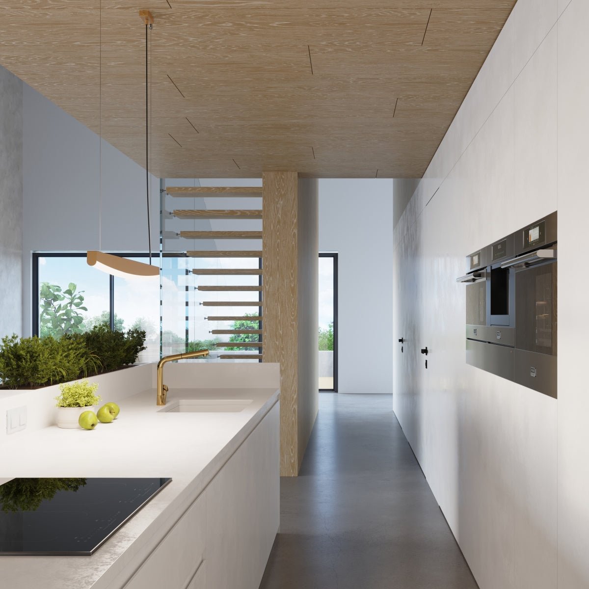 Pendelleuchte "JORUN 120" 4000K – Pendelleuchte in Golden | Dexity Lichtdesign