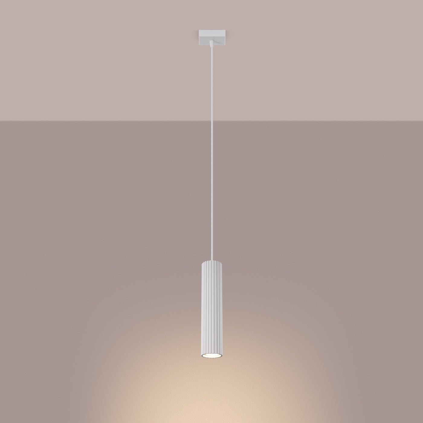 Pendelleuchte "KARBON 1" – Pendelleuchten in Weiß | Dexity Lichtdesign