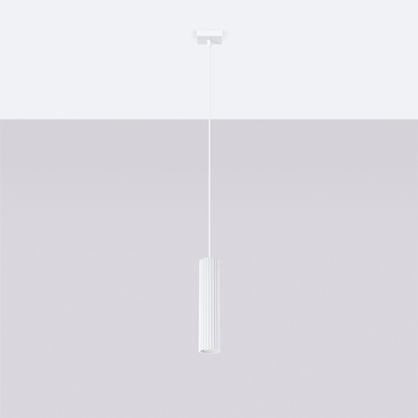 Pendelleuchte "KARBON 1" – Pendelleuchten in Weiß | Dexity Lichtdesign