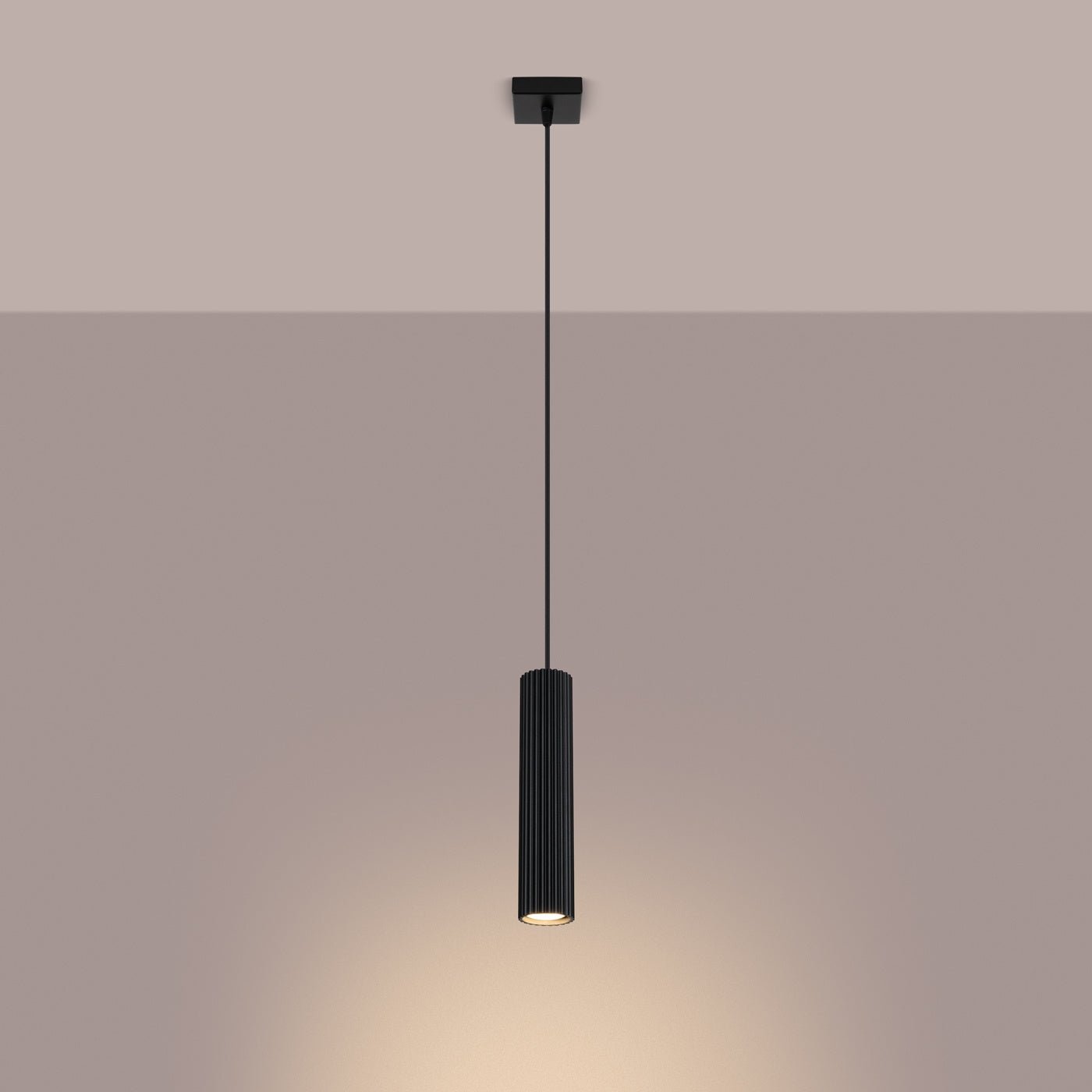 Pendelleuchte "KARBON 1" – Pendelleuchten in Schwarz | Dexity Lichtdesign