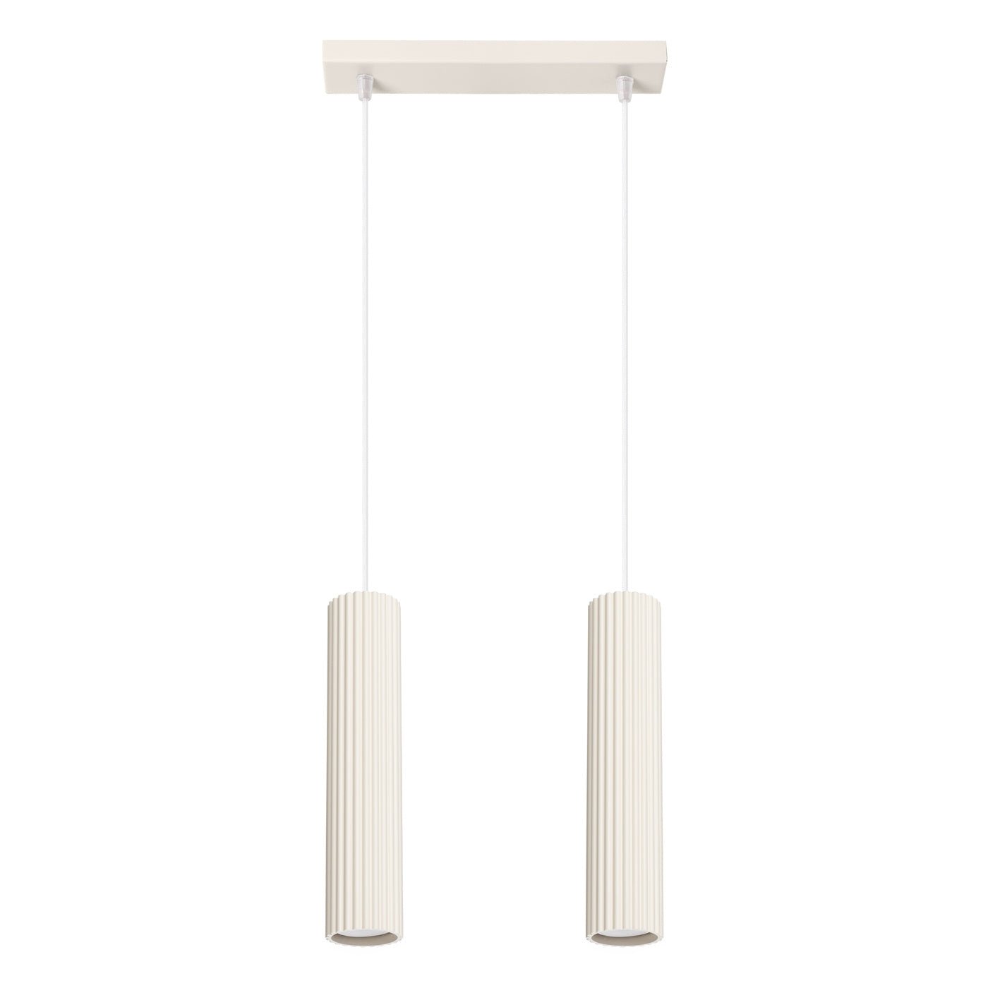 Pendelleuchte "KARBON 2" – Pendelleuchte in Beige | Dexity Lichtdesign
