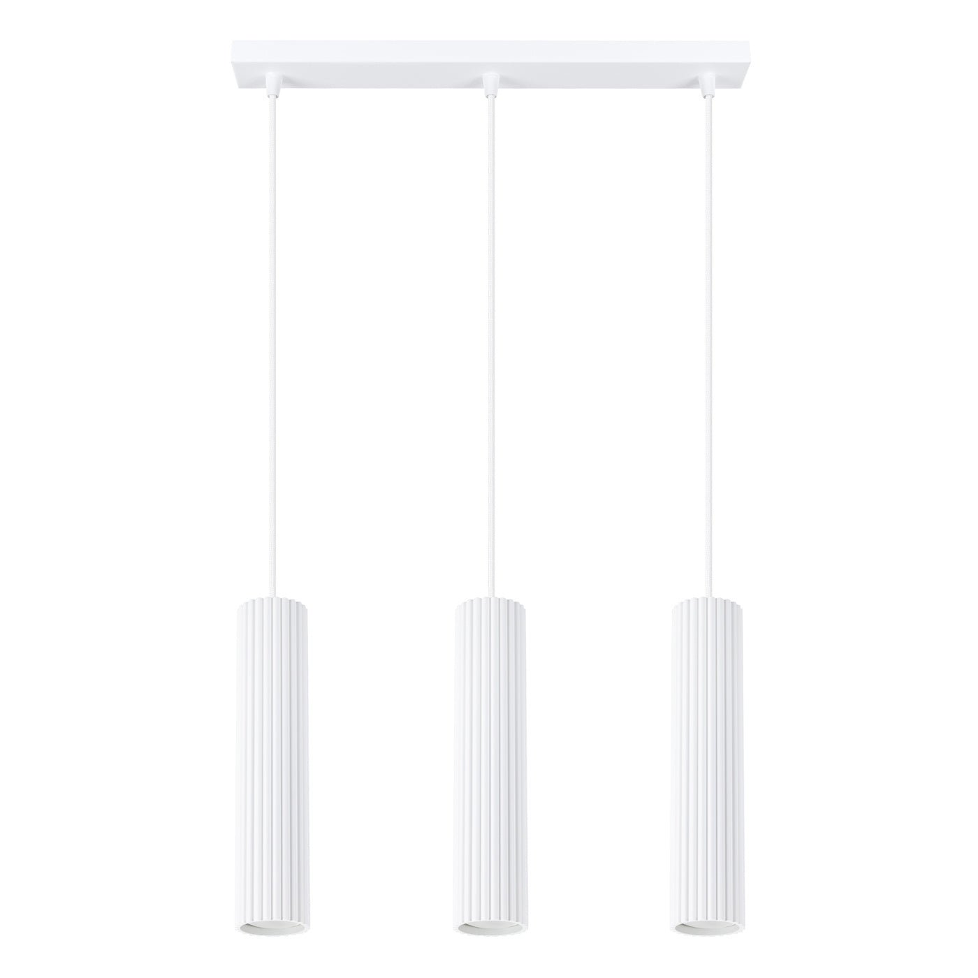 Pendelleuchte "KARBON 3L" – Pendelleuchte in Weiß | Dexity Lichtdesign