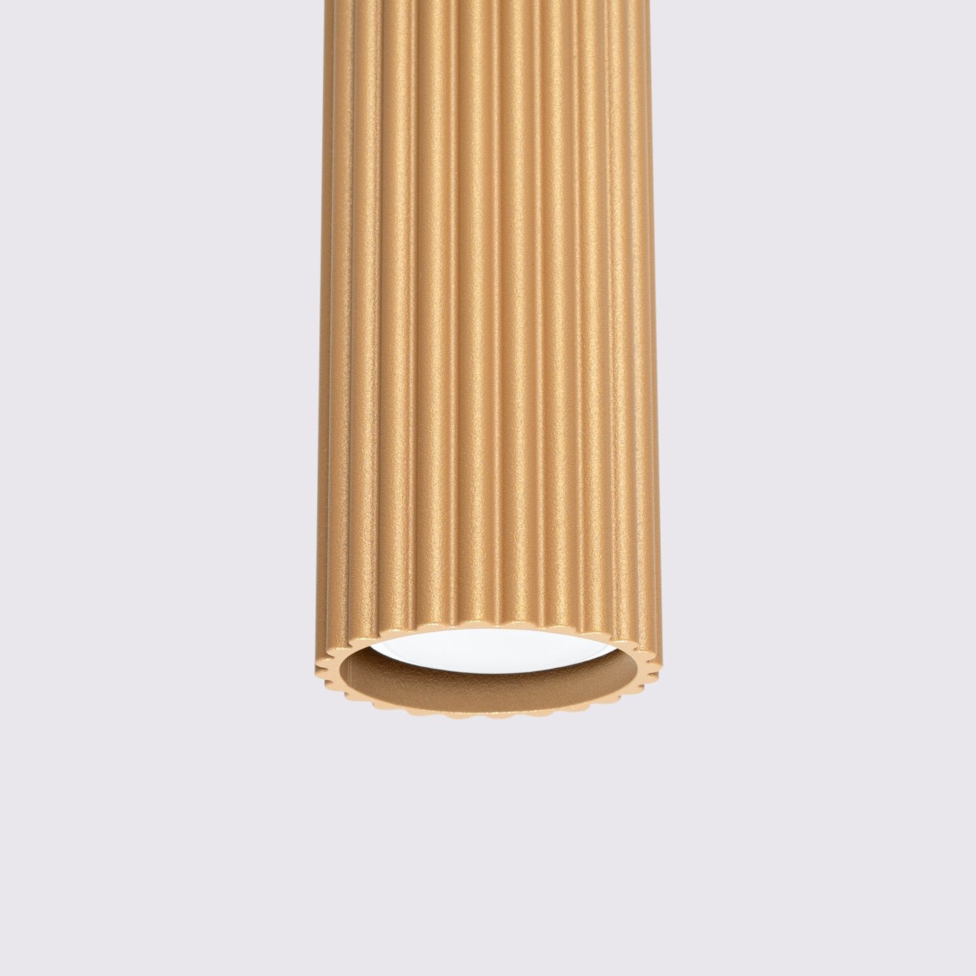Pendelleuchte "KARBON 3L" – Pendelleuchte in Golden | Dexity Lichtdesign