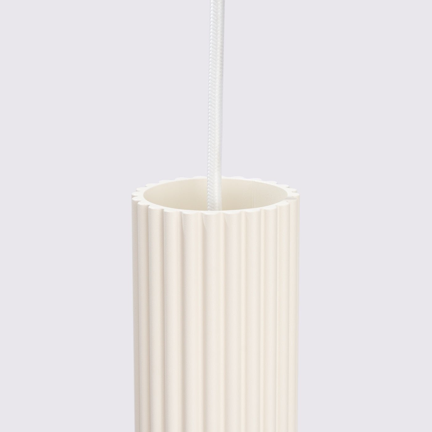 Pendelleuchte "KARBON 3L" – Pendelleuchte in Beige | Dexity Lichtdesign