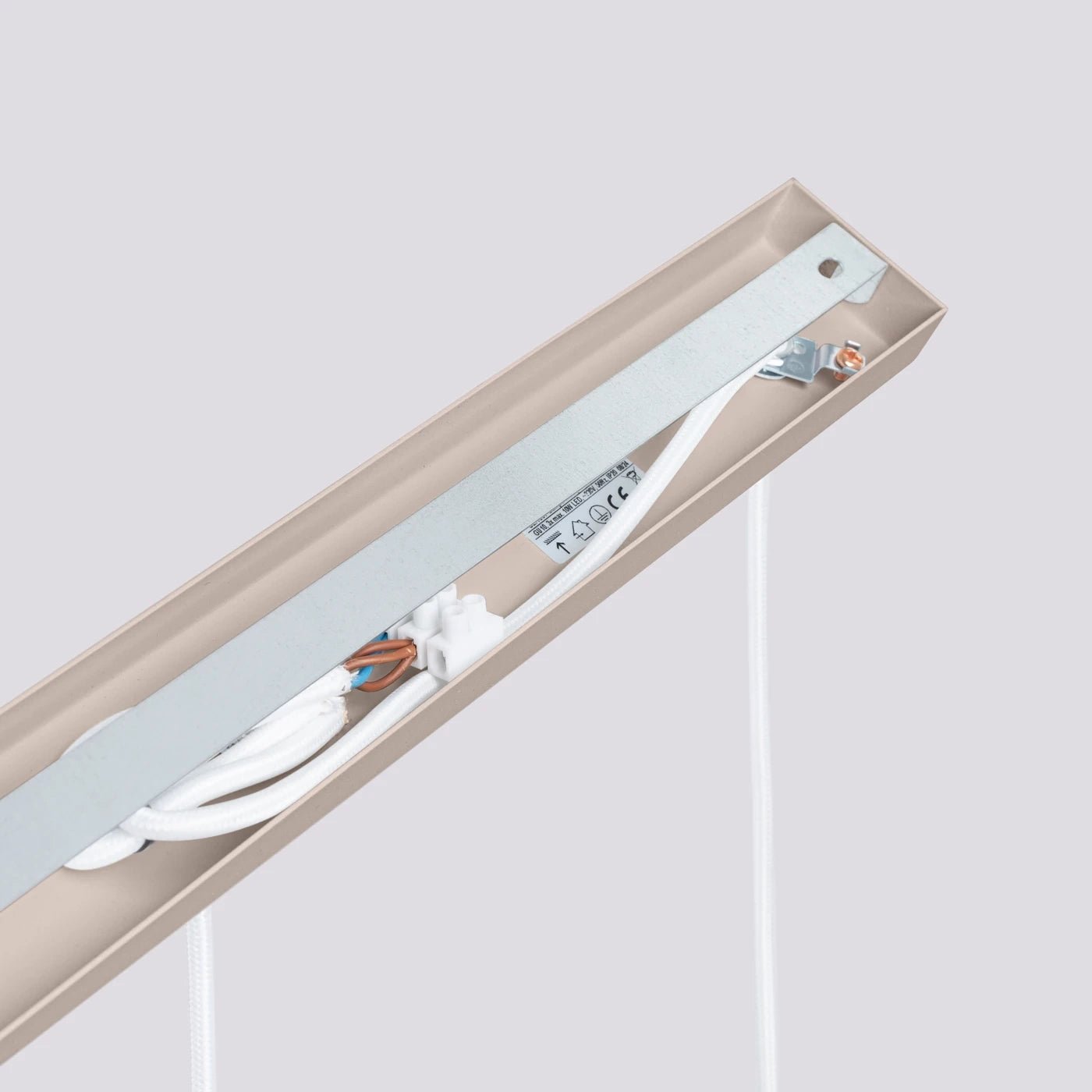 Pendelleuchte "KARBON 3L" – Pendelleuchte in Taupe | Dexity Lichtdesign