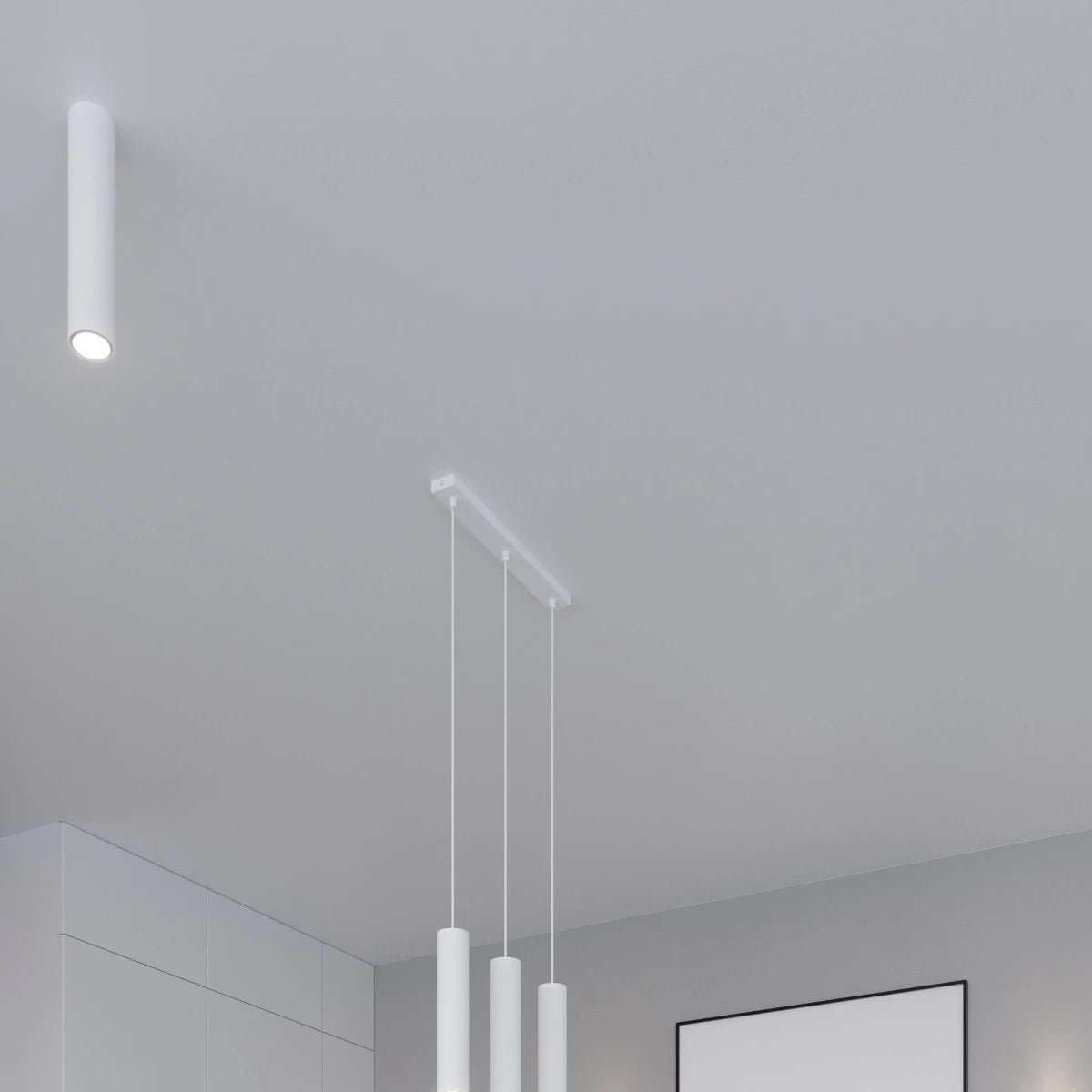 Pendelleuchte "LAGOS 1" – Pendelleuchte in Weiß | Dexity Lichtdesign