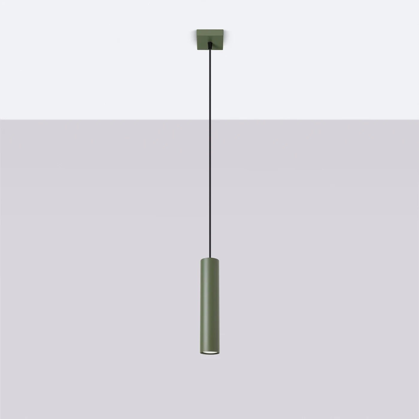 Pendelleuchte "LAGOS 1" – Pendelleuchte in Olivgrün | Dexity Lichtdesign