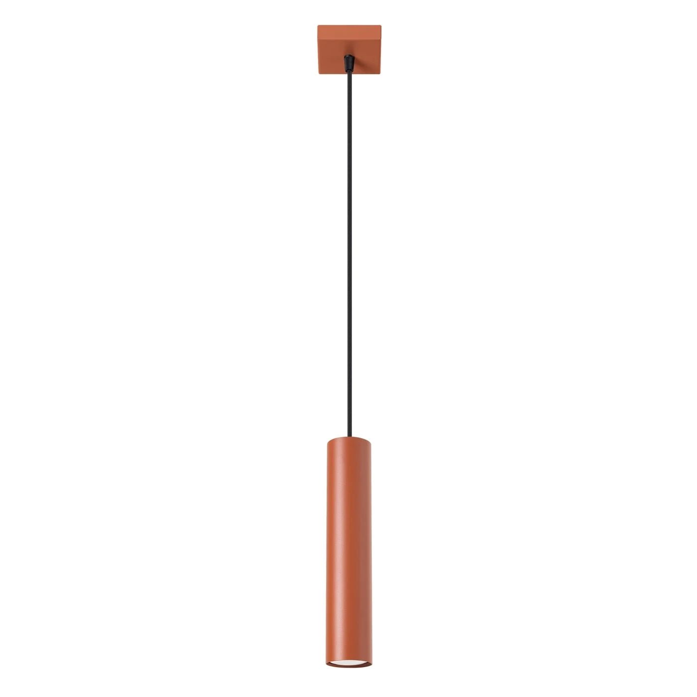Pendelleuchte "LAGOS 1" – Pendelleuchte in Roter Ocker | Dexity Lichtdesign