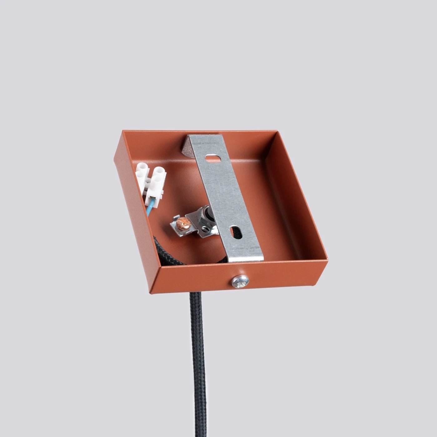 Pendelleuchte "LAGOS 1" – Pendelleuchte in Roter Ocker | Dexity Lichtdesign