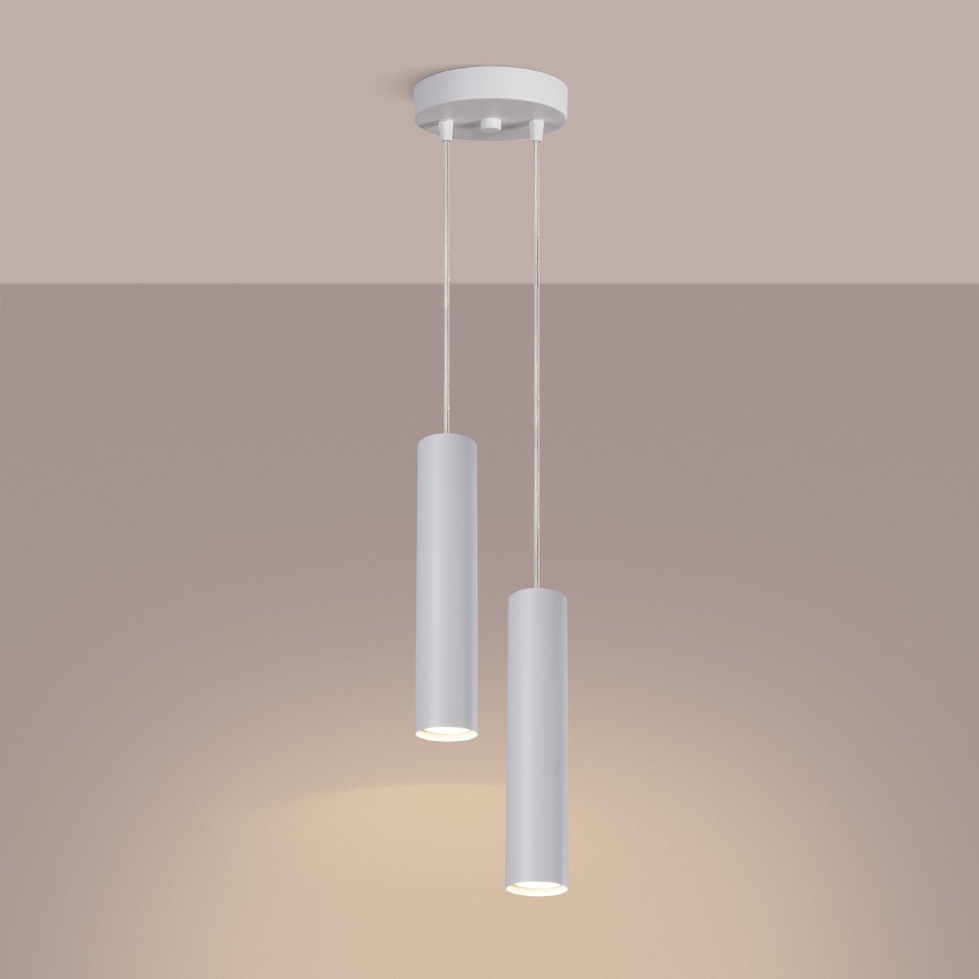 Pendelleuchte "LAGOS 2P" – in Weiß | Dexity Lichtdesign