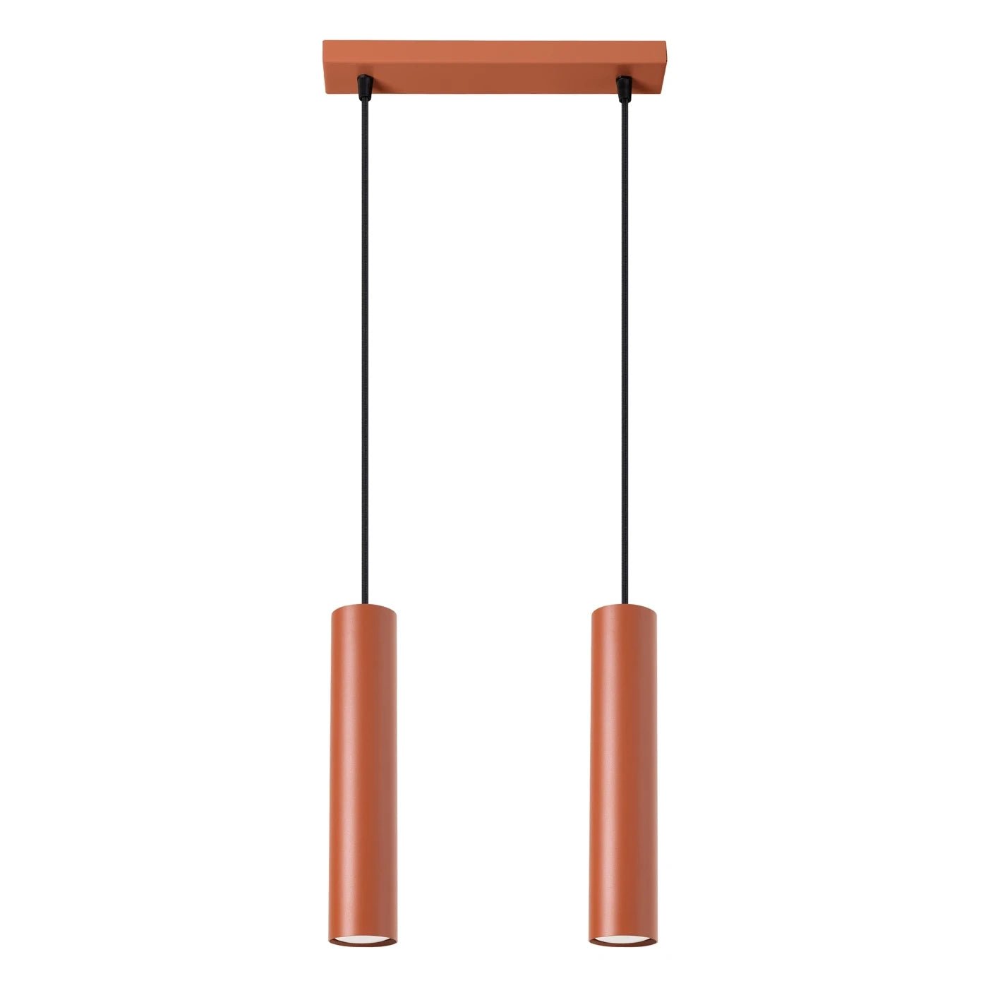 Pendelleuchte "LAGOS 2" – Pendelleuchte in Roter Ocker | Dexity Lichtdesign