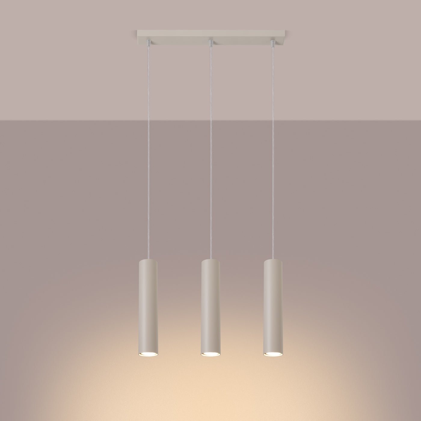 Pendelleuchte "LAGOS 3L" – Pendelleuchten in Beige | Dexity Lichtdesign