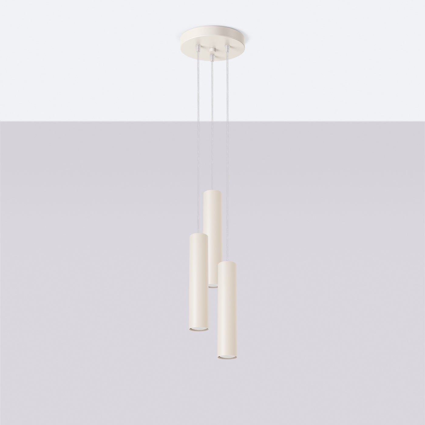 Pendelleuchte "LAGOS 3P" – Pendelleuchte in Beige | Dexity Lichtdesign