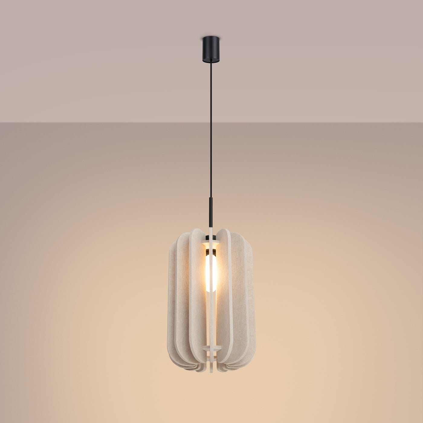 Pendelleuchte "MULA 27" – in Beige | Dexity Lichtdesign