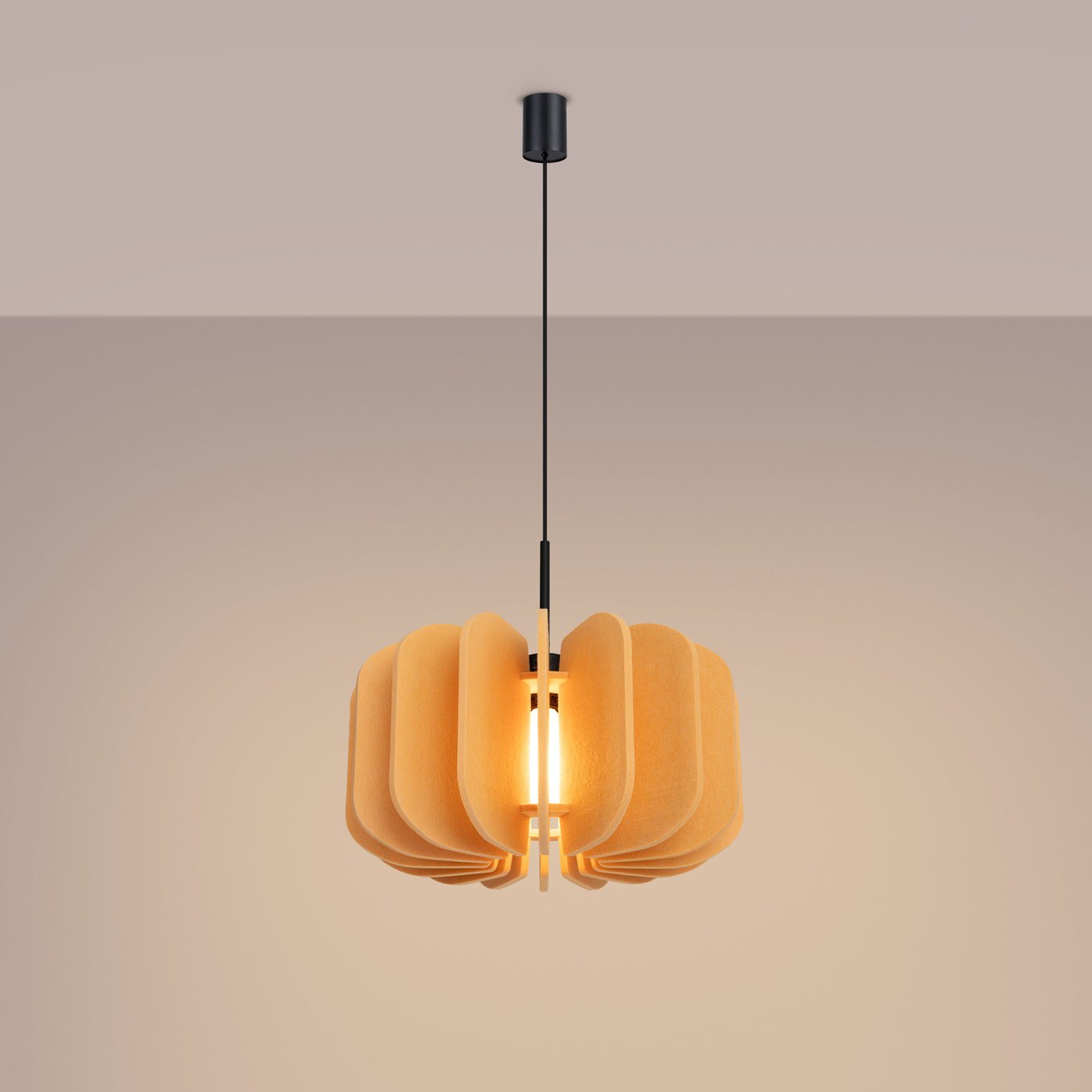 Pendelleuchte "MULA 45" – in Gelb | Dexity Lichtdesign