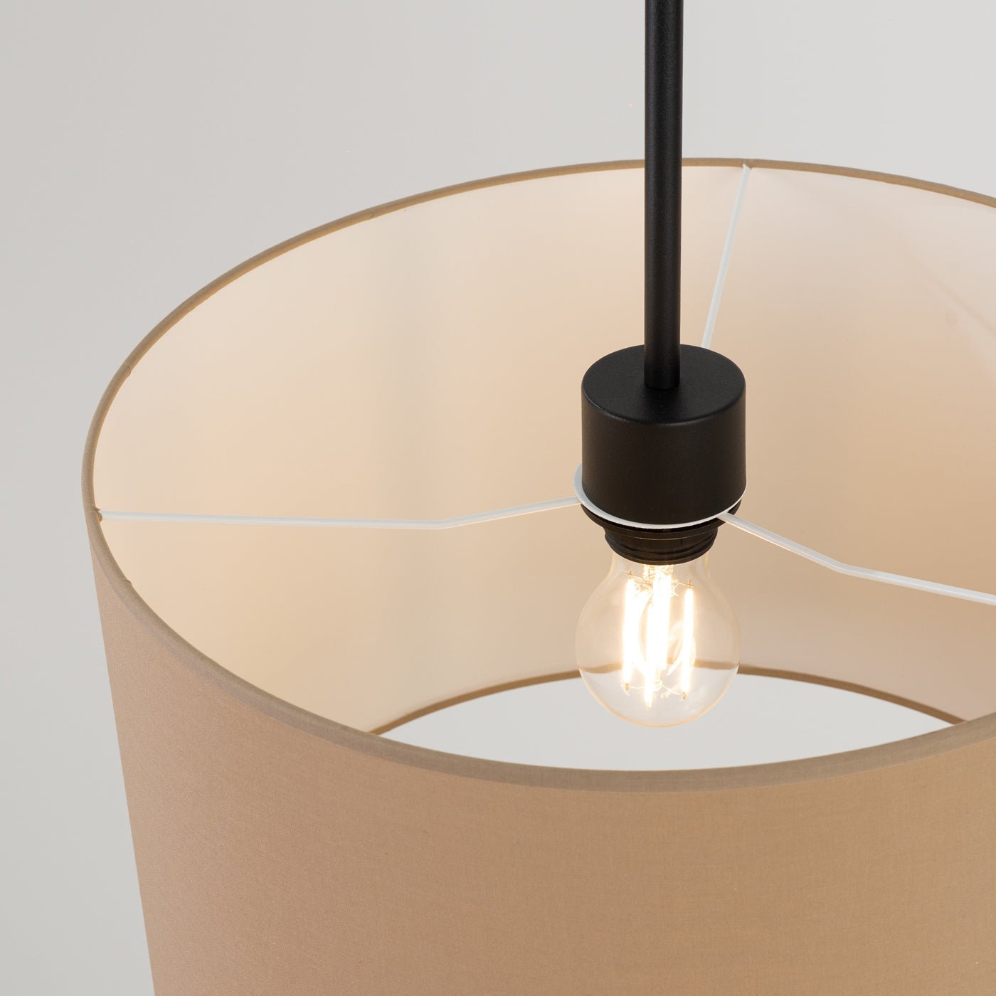 Pendelleuchte "NEVIA" – in Beige | Dexity Lichtdesign