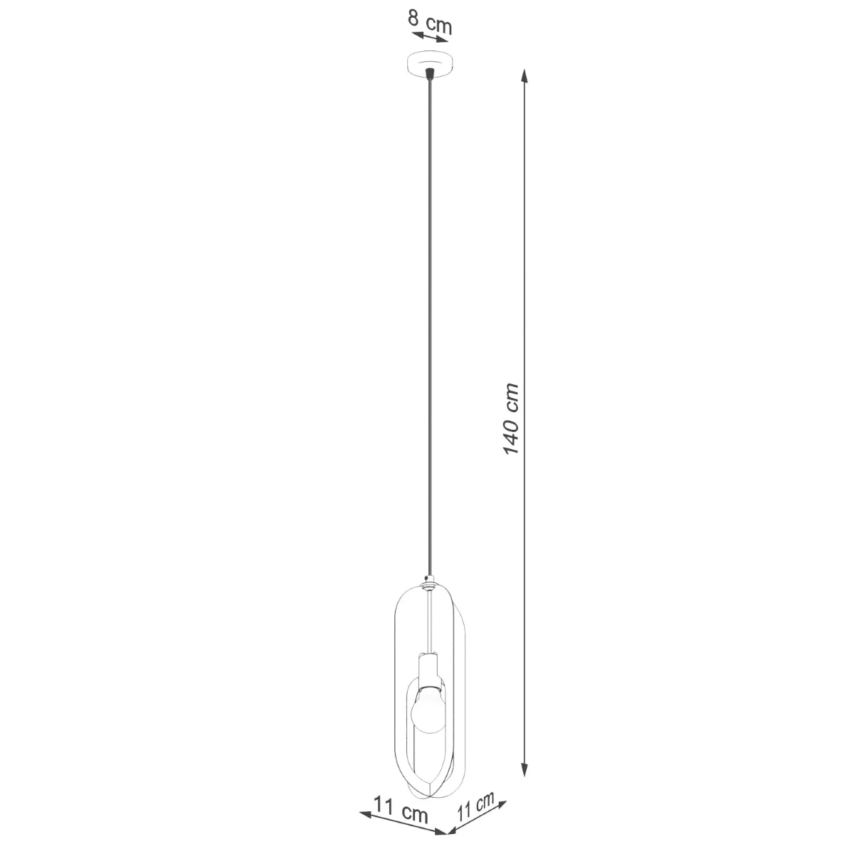 Pendelleuchte "NICUS 1" – Pendelleuchten in Weiß | Dexity Lichtdesign