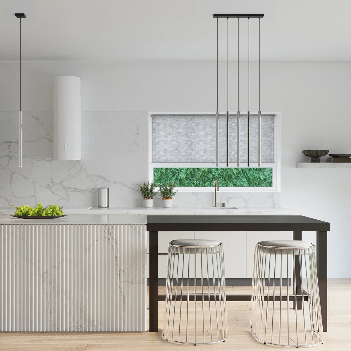 Pendelleuchte "PASTELO 1" – Pendelleuchte in Chrom | Dexity Lichtdesign