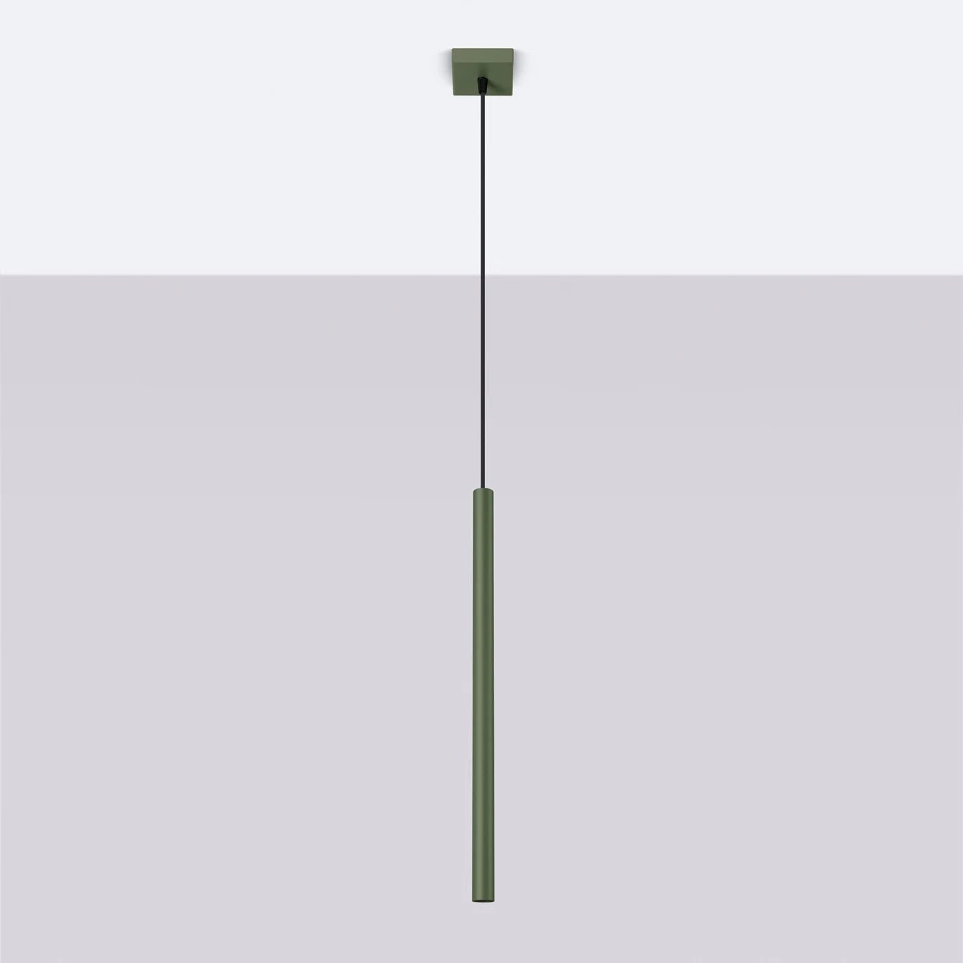 Pendelleuchte "PASTELO 1" – Pendelleuchte in Olivgrün | Dexity Lichtdesign