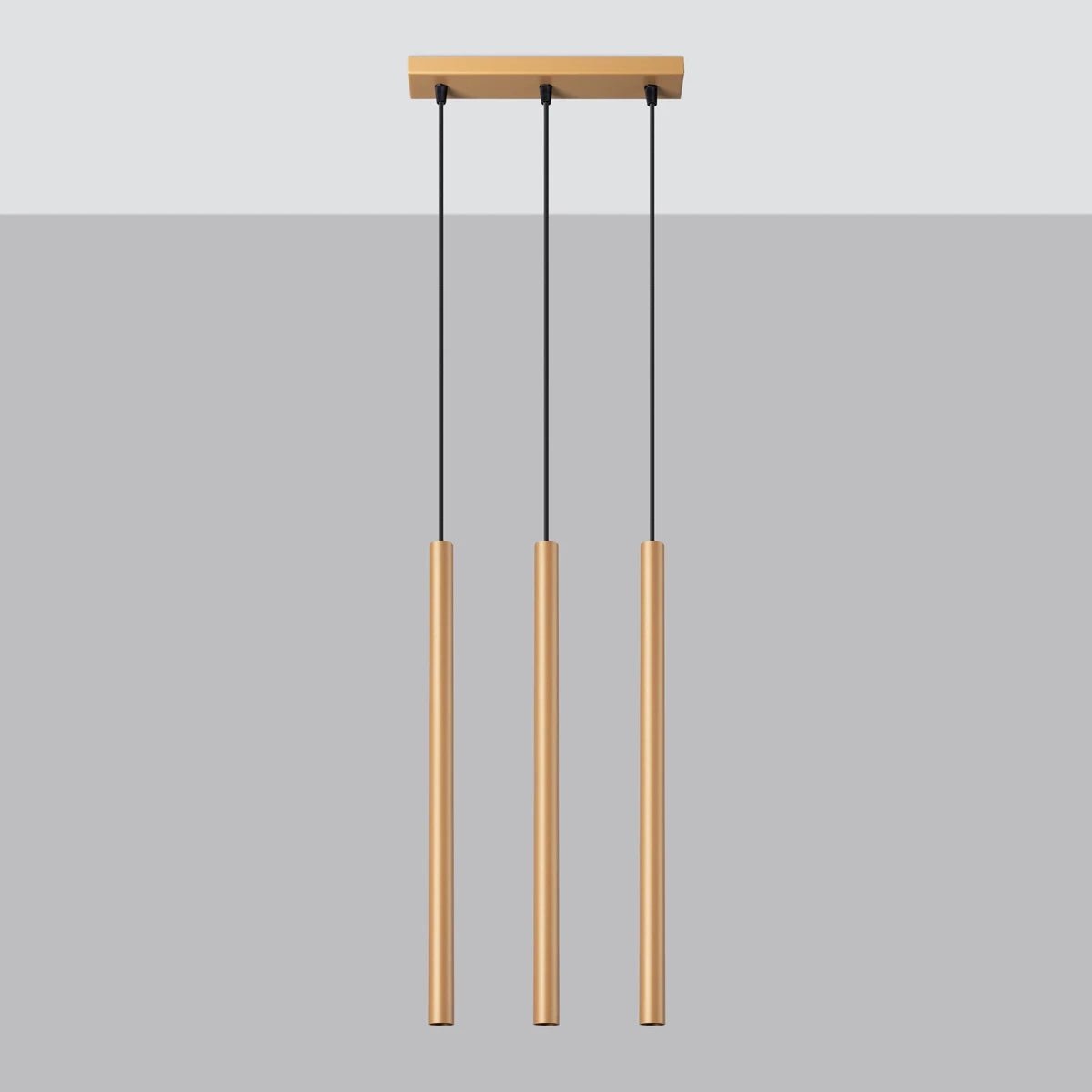 Pendelleuchte "PASTELO 3" – Pendelleuchte in Golden | Dexity Lichtdesign