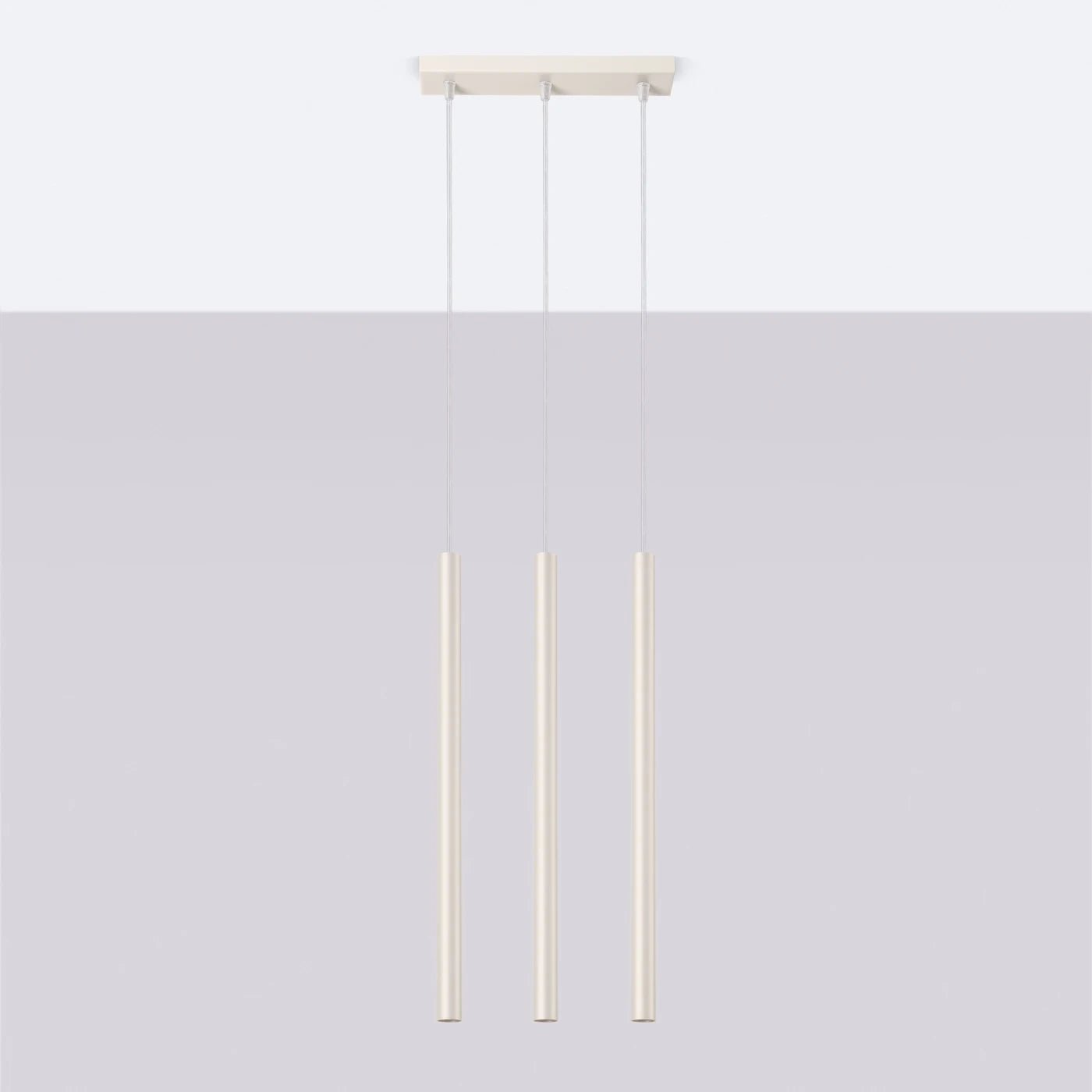 Pendelleuchte "PASTELO 3" – Pendelleuchte in Beige | Dexity Lichtdesign