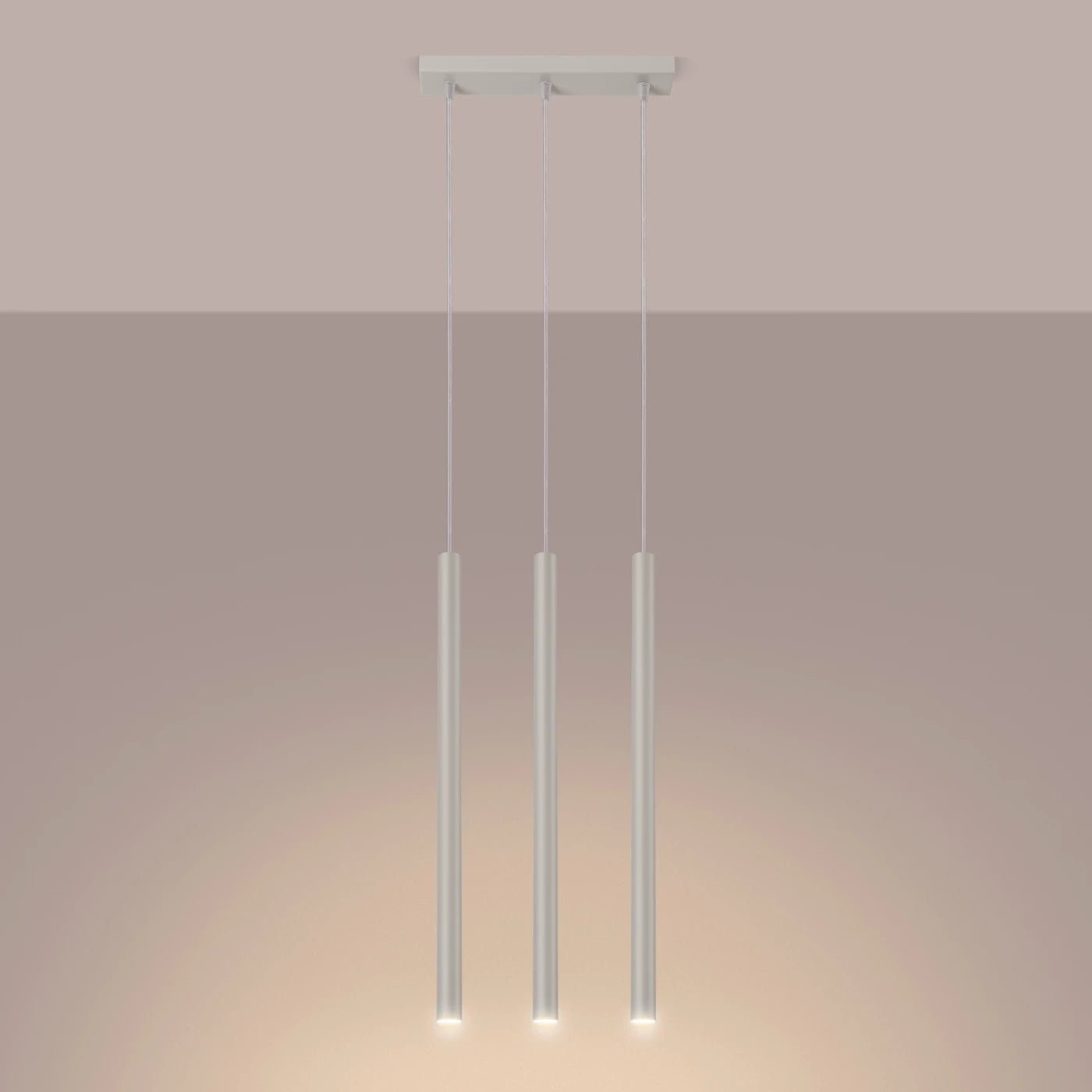Pendelleuchte "PASTELO 3" – Pendelleuchte in Beige | Dexity Lichtdesign
