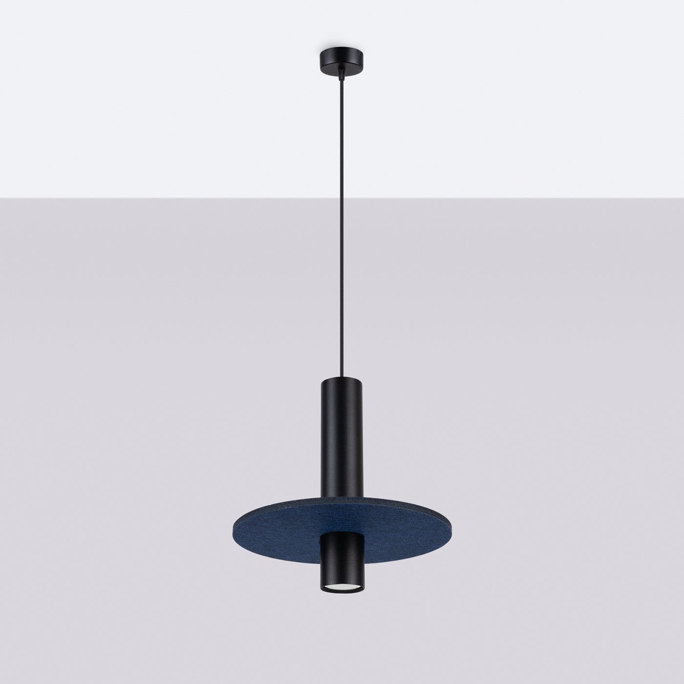 Pendelleuchte "PELTA 1" – in Marineblau | Dexity Lichtdesign