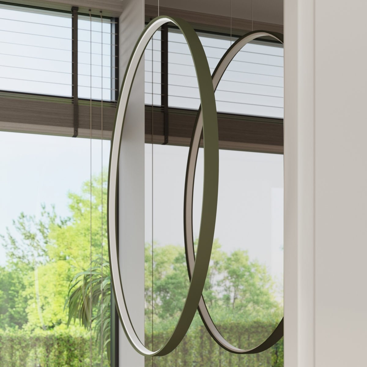 Pendelleuchte "RIO 110" 3000K – Pendelleuchte in Olivgrün | Dexity Lichtdesign