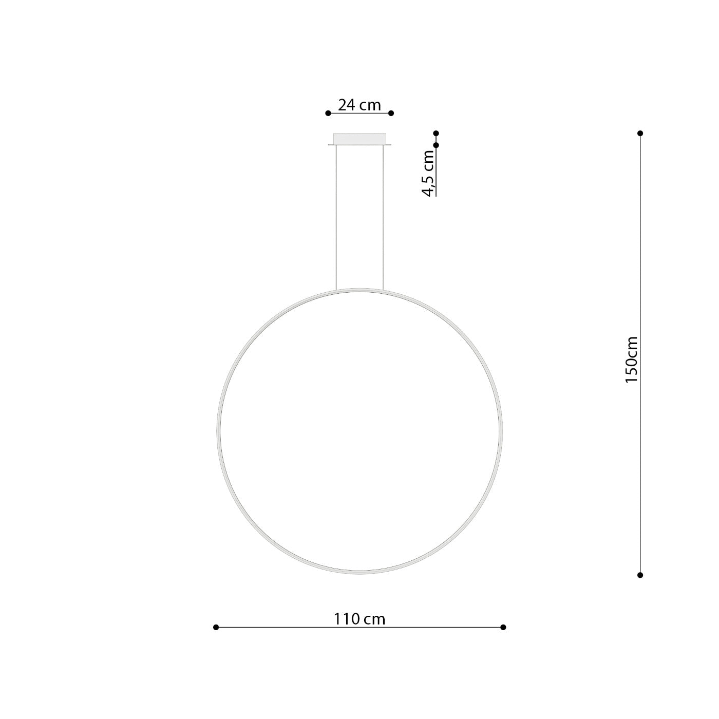 Pendelleuchte "RIO 110" 3000K – Pendelleuchte in Olivgrün | Dexity Lichtdesign